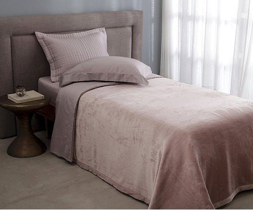Cobertor Vision Silky Rosa - image 1