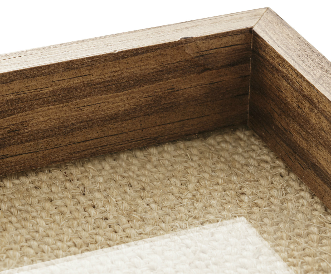 Bandeja Decorativa Coquinho com Sisal Natural image number 1