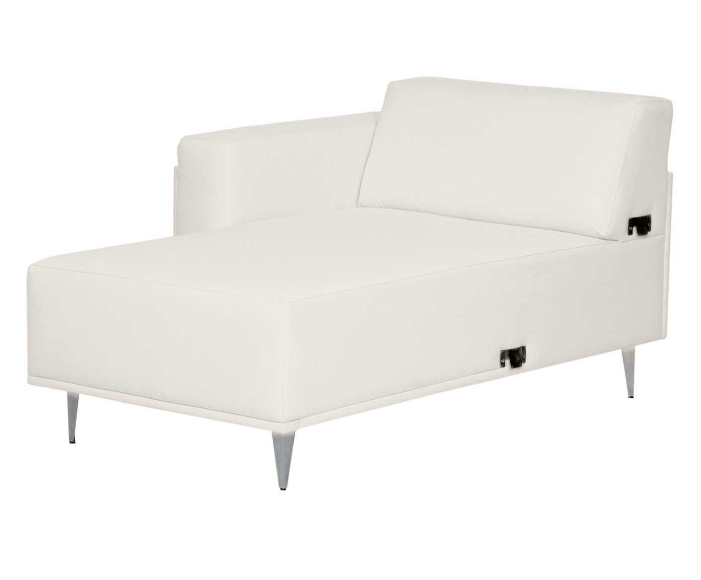 Sof&aacute; Modular com Chaise Ant&ocirc;nio Ch&aacute; Branco image number 3