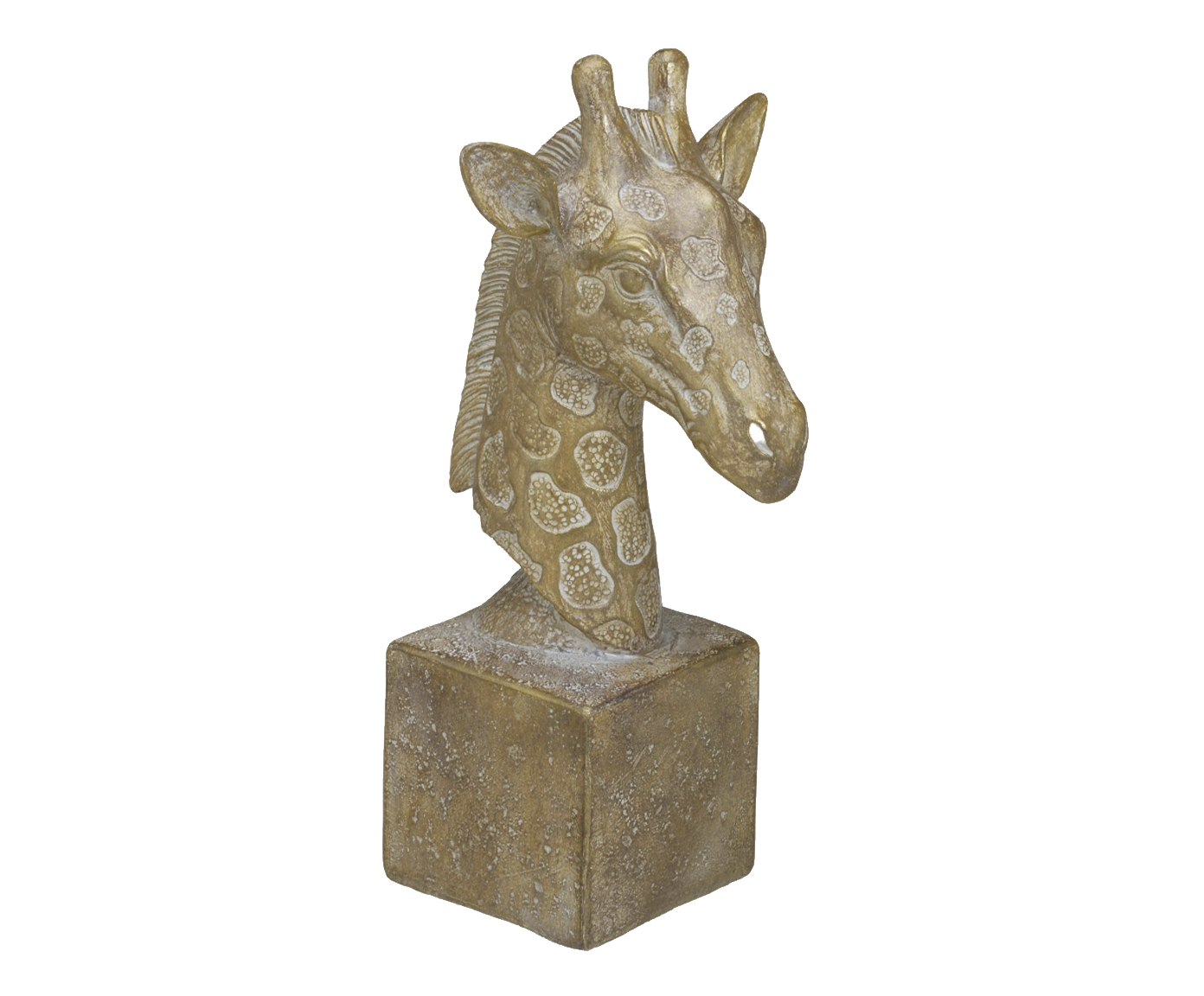 Adorno Decorativo de Girafa Golden Leaf image number 0