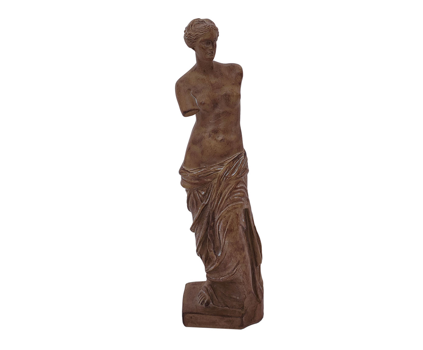 Estatueta Mulher em Resina Ford Marrom - image 0