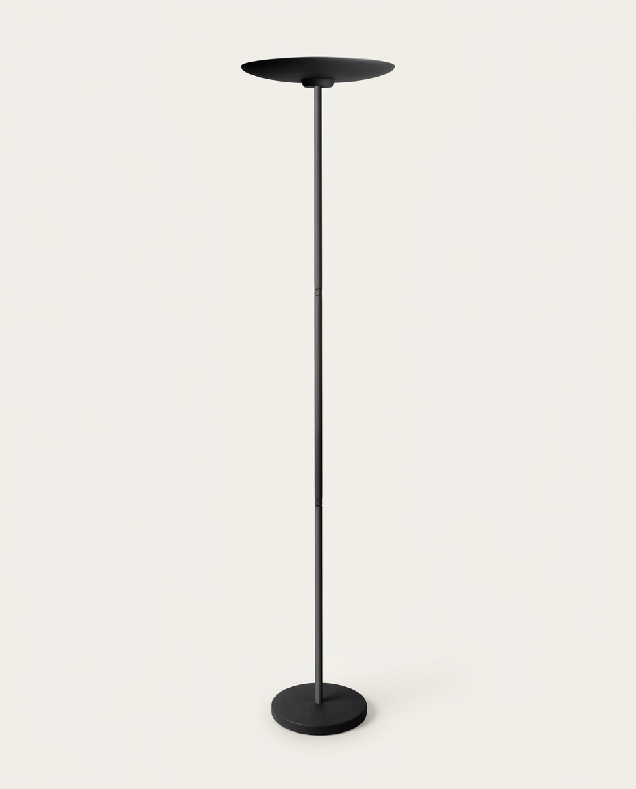 Coluna Led Dot Preto Bivolt image number 2