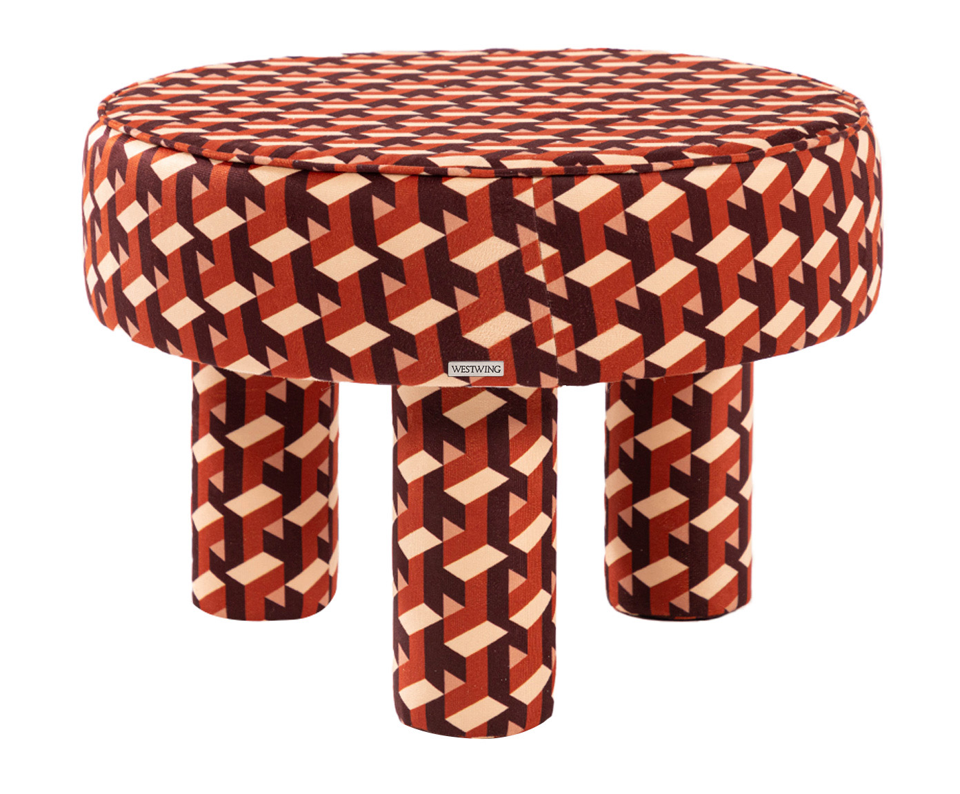 Puff Redondo Bold Urbe Terracota - image 0