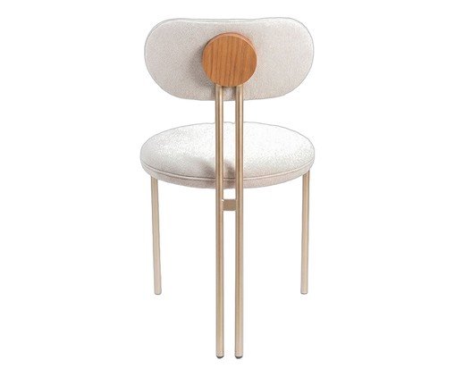 Cadeira Serena Boucle Champanhe - image 1