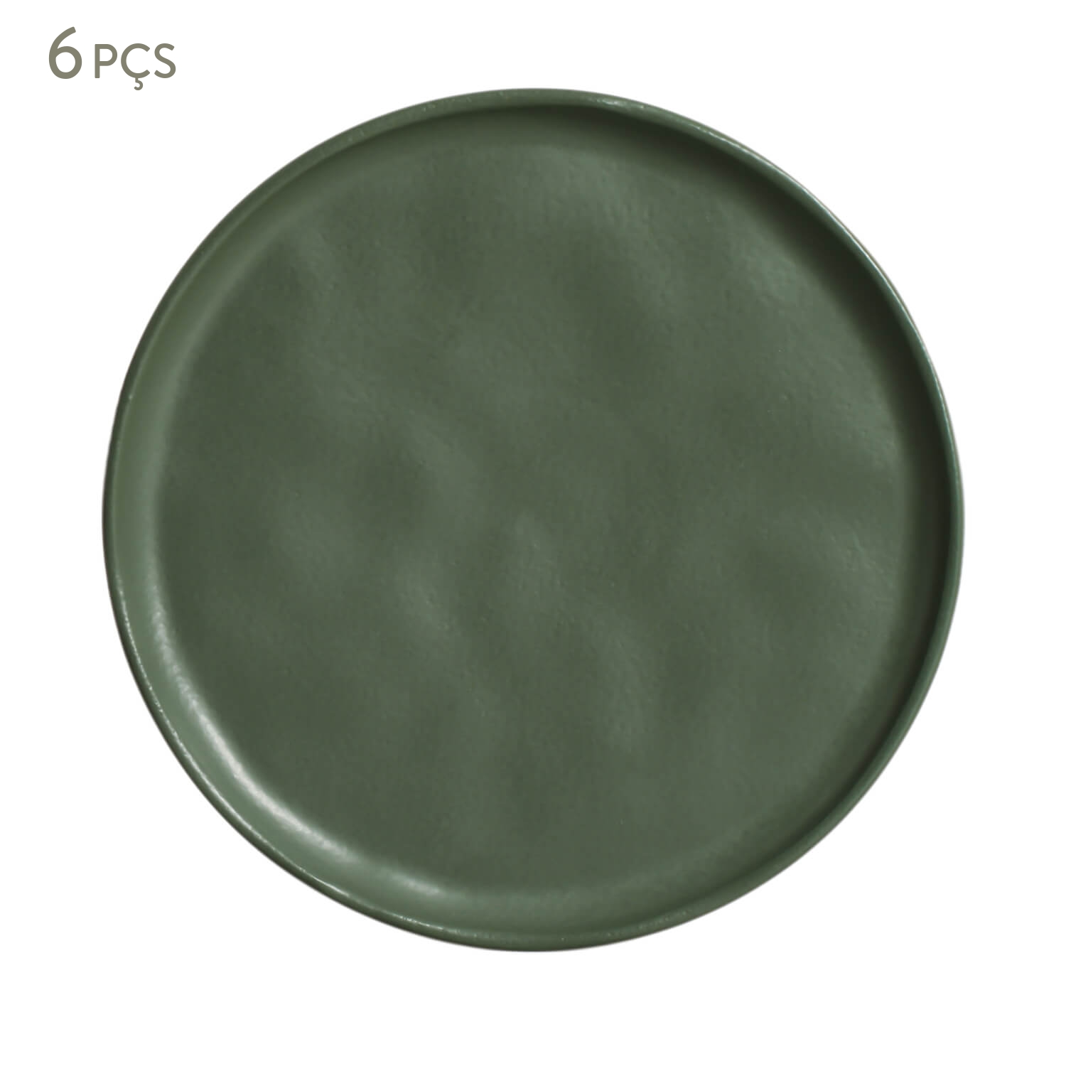 Jogo de Pratos para Sobremesa Bio Leaf Verde image number 0