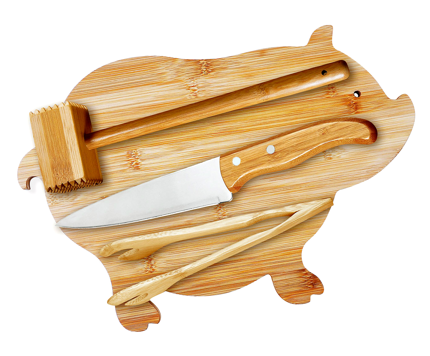 Jogo de Utens&iacute;lios para Cozinha em Inox Vittorio'S Pig Maker - image 0