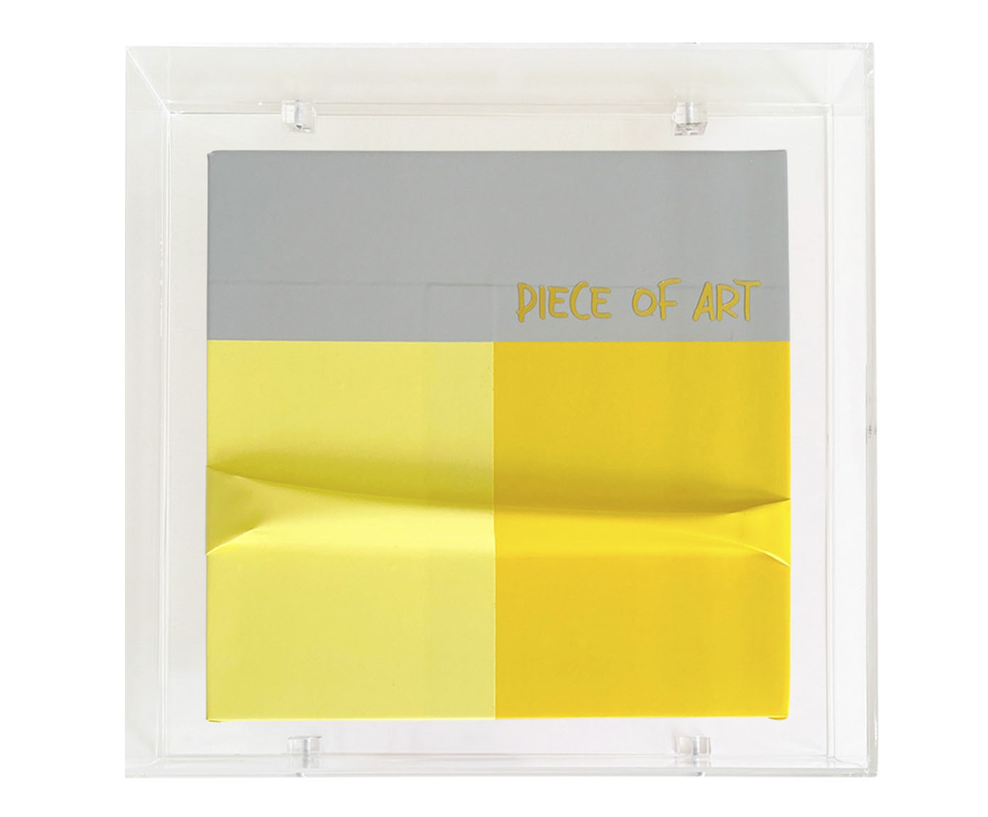 Quadro Piece Of Art - 21X21X4cm - image 0