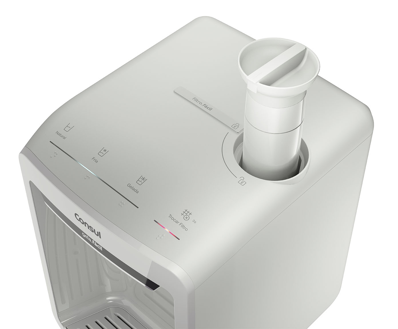 Purificador de &Aacute;gua Eletr&ocirc;nico com Refrigera&ccedil;&atilde;o Consul Branco image number 4