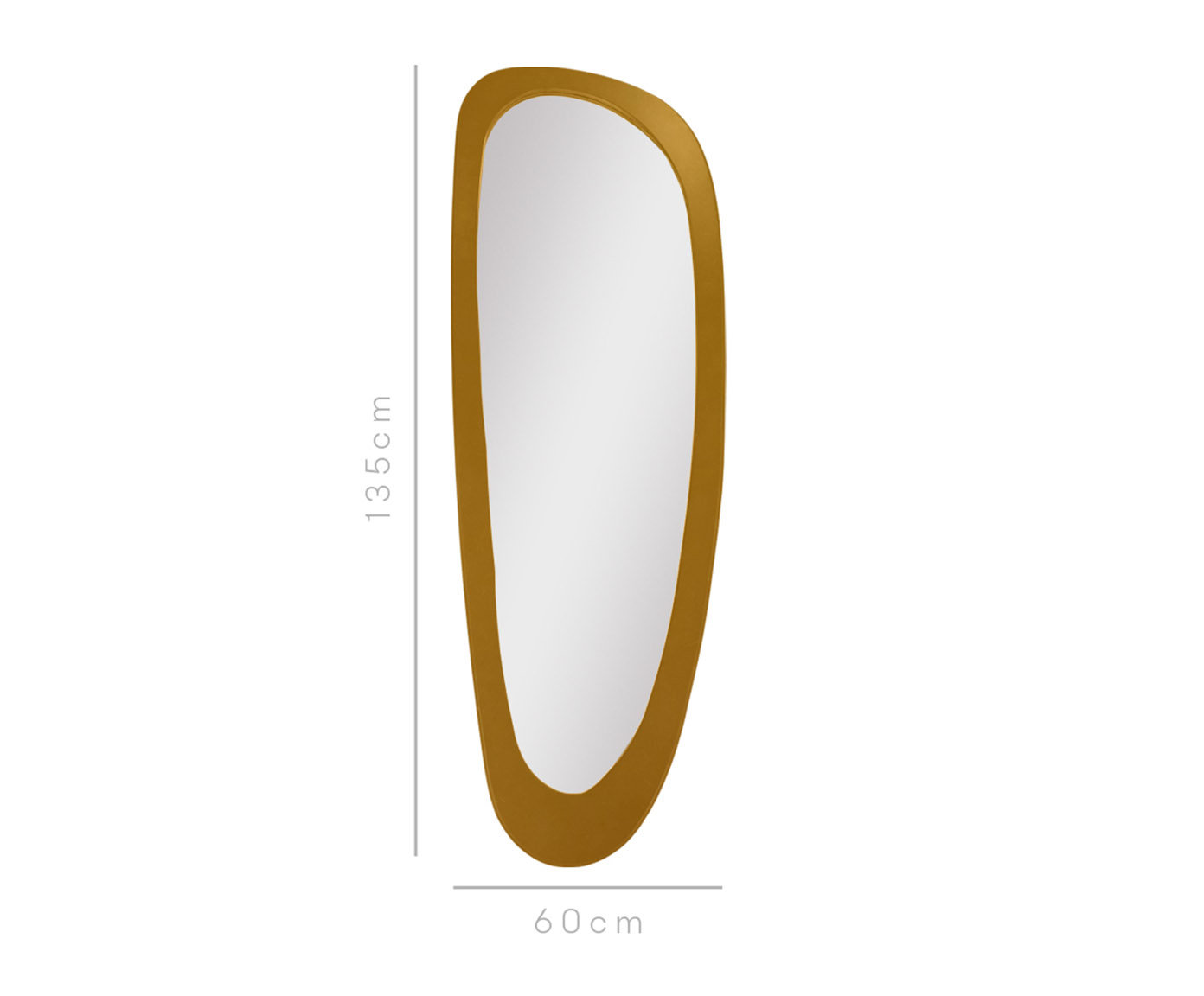 Espelho de Corpo Seraphine Org&acirc;nico Dourado image number 3