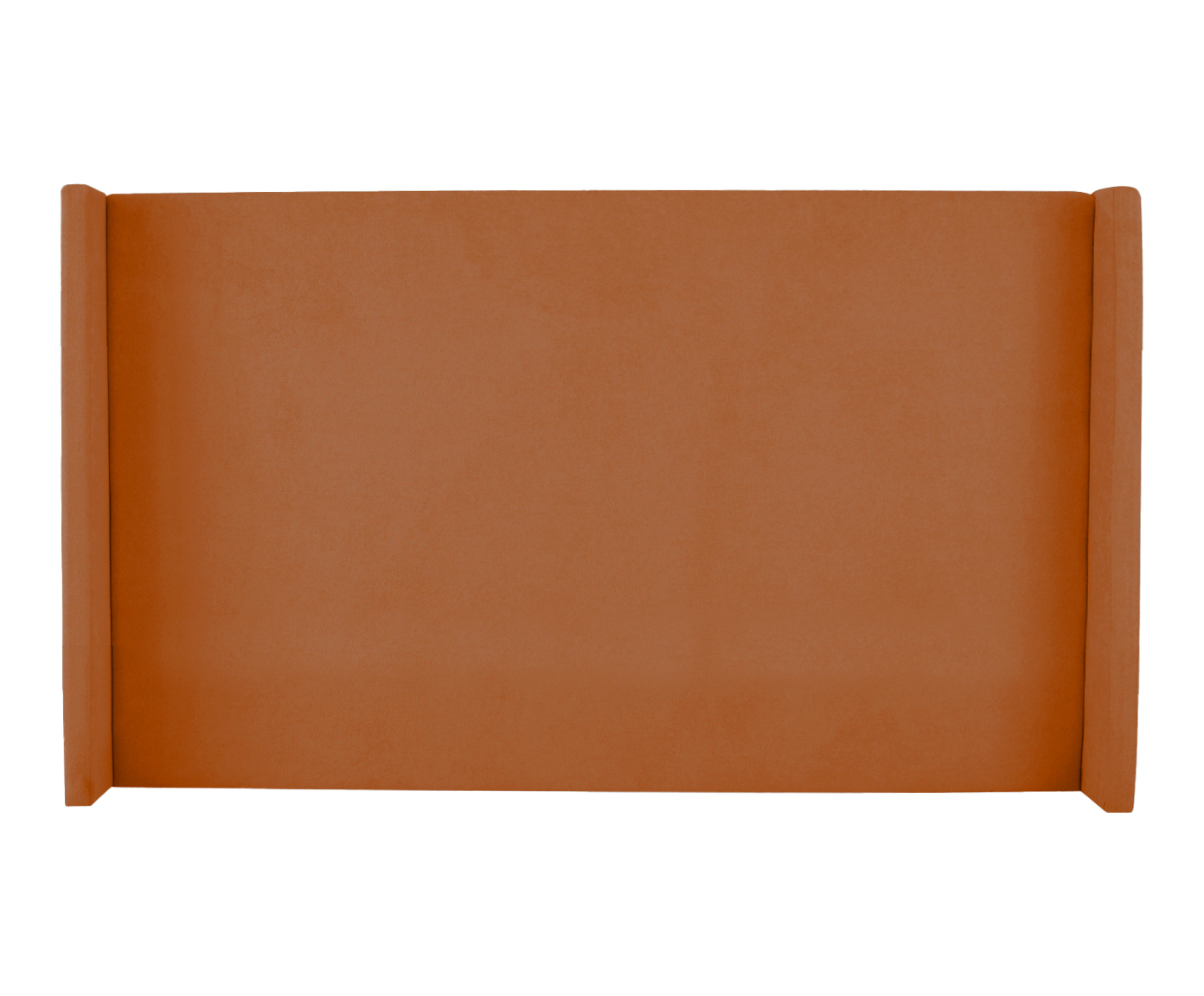 Cabeceira em Boucle Aveludado Classic Terracota image number 0