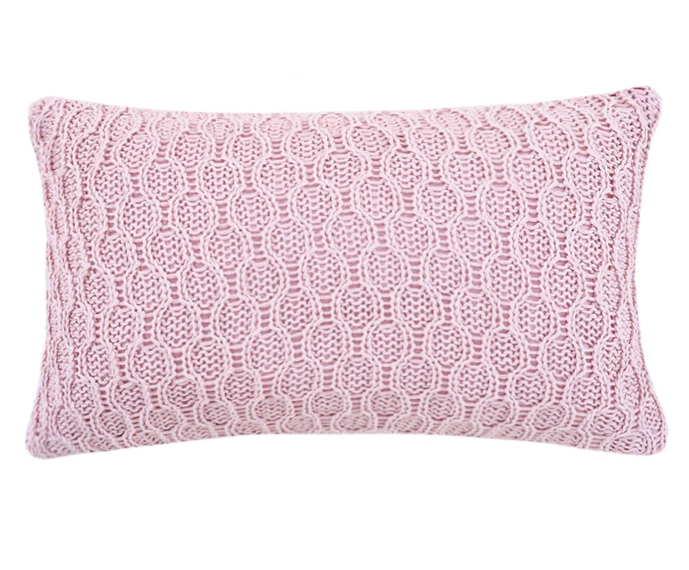Almofada Tricot Max Rosa - 30X50cm image number 0