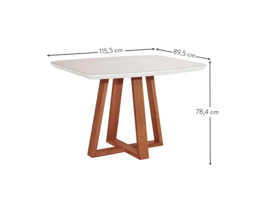 Mesa Bennet - Off White e Natural image number 2
