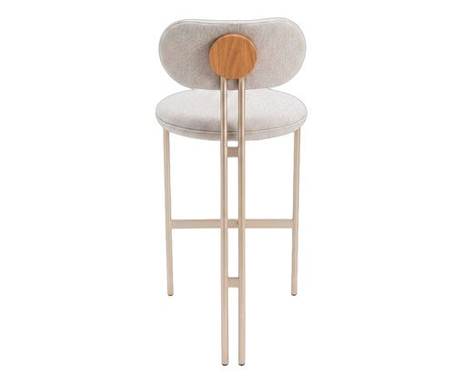 Banqueta Serena Boucle Champanhe image number 3