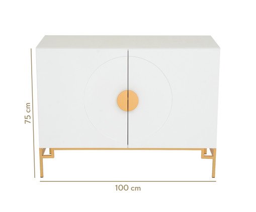 Buffet Cerchio D'Oro - Branco image number 9