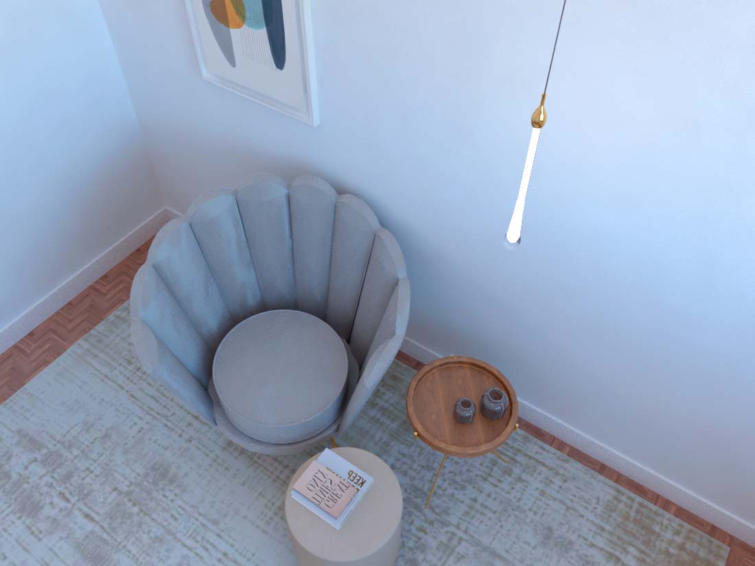 Pendente Shine Dourado  - Bivolt image number 6
