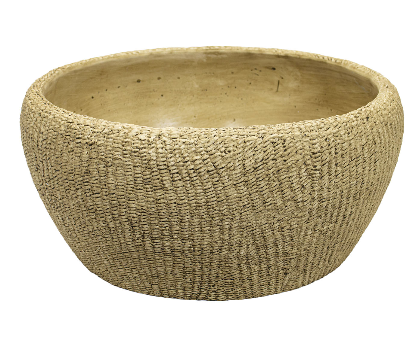 64120 - VASO EM CIMENTO MARROM G image number 0