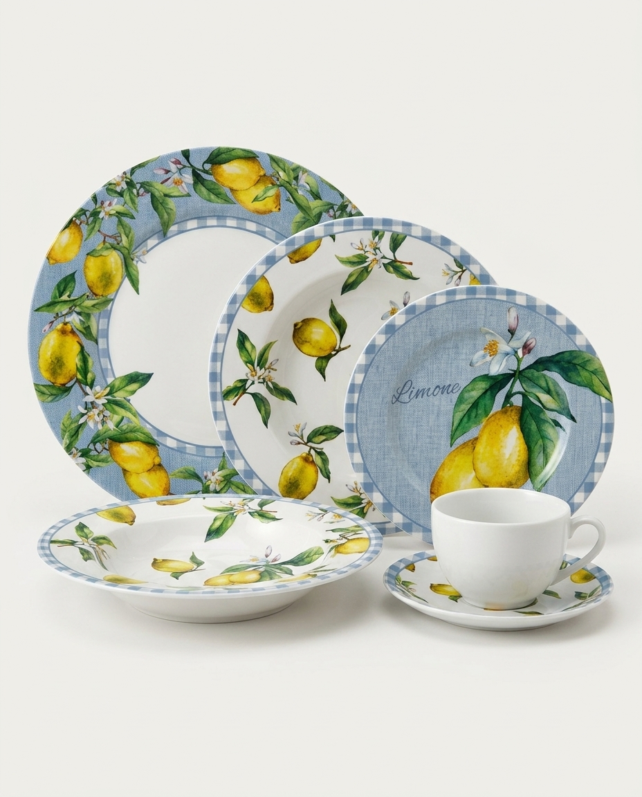 Aparelho de Jantar Amalfitana Branca - image 1