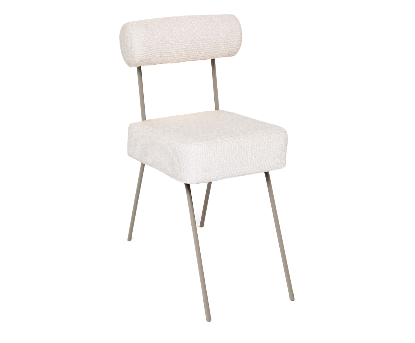 Cadeira Rolinho - Boucl&eacute; Taupe image number 0