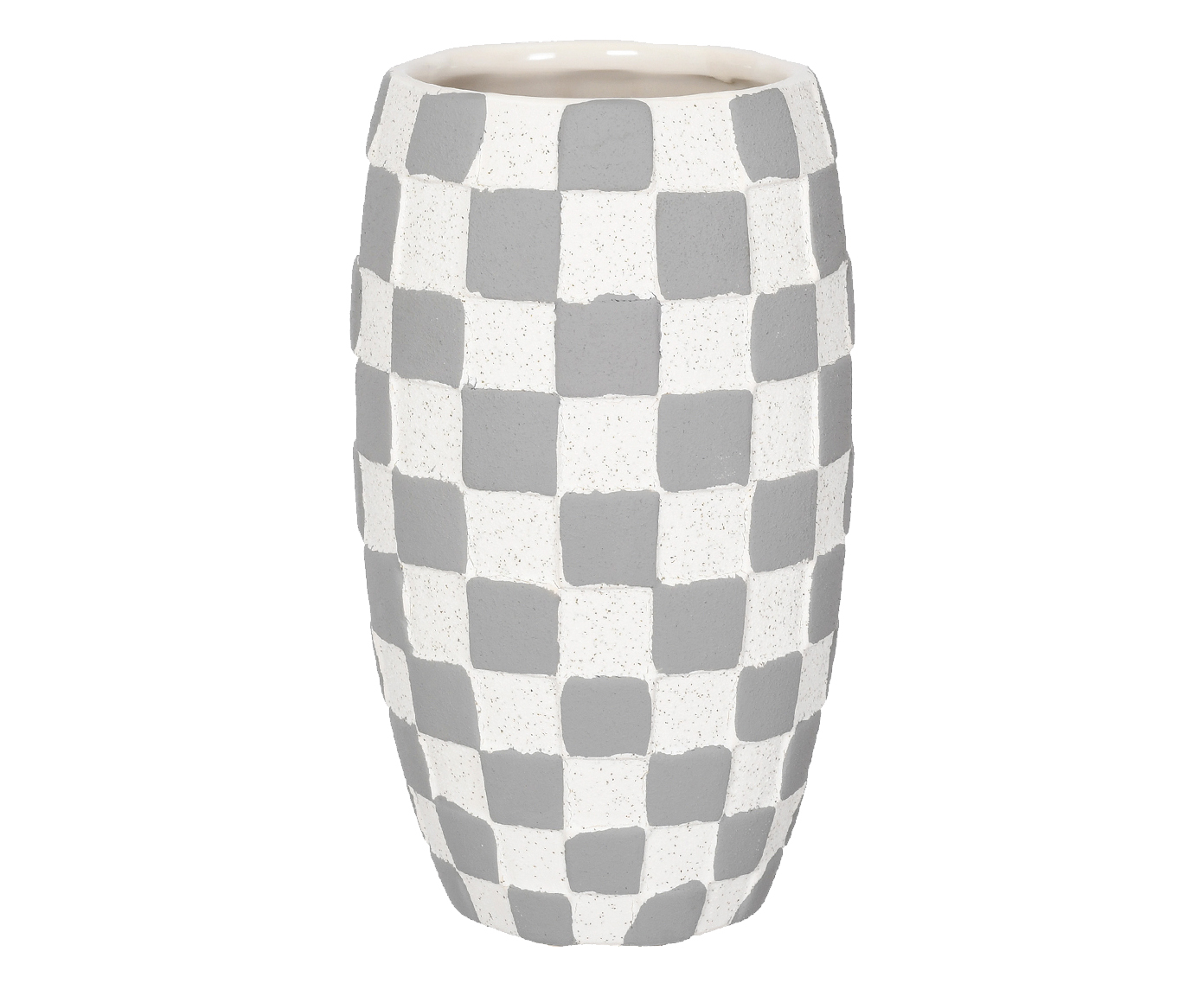Vaso Cinza - 11,5X20X19cm image number 0