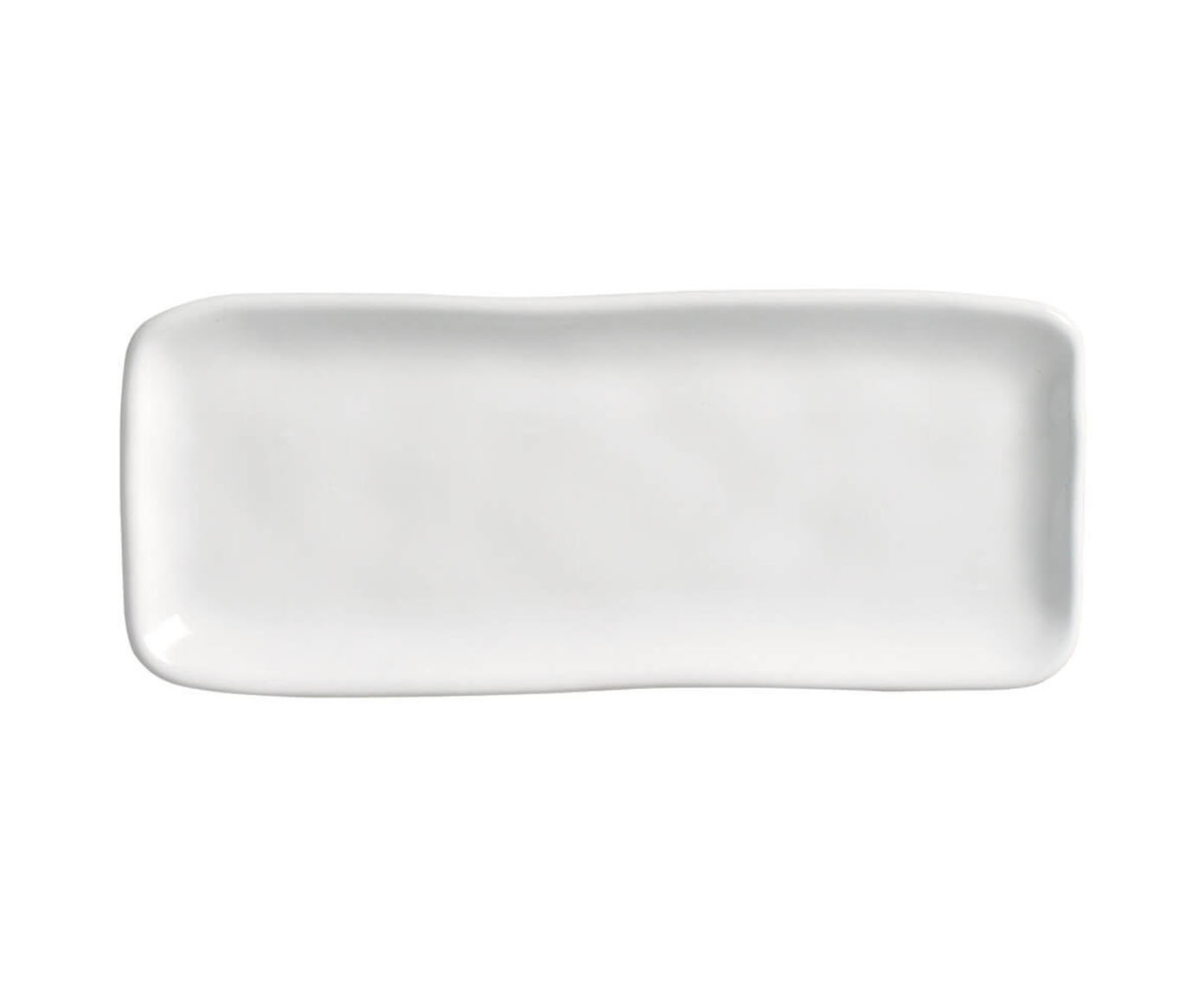 Jogo de Travessas Retangular Pequena Org&acirc;nico New White image number 1