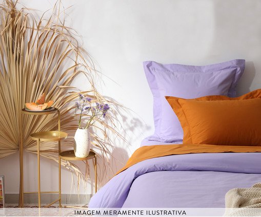 Len&ccedil;ol Superior Sem El&aacute;stico Colors Lavanda 200 Fios image number 7