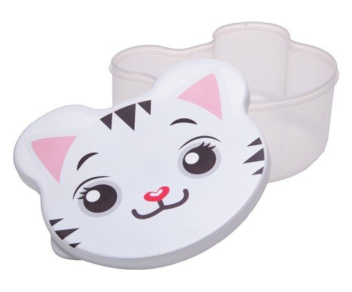 Jogo de Potes para Armazenamento Gato Transparente image number 3