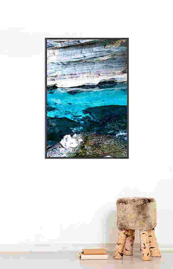 Quadro Serie Insolita Turquesa lll image number 2