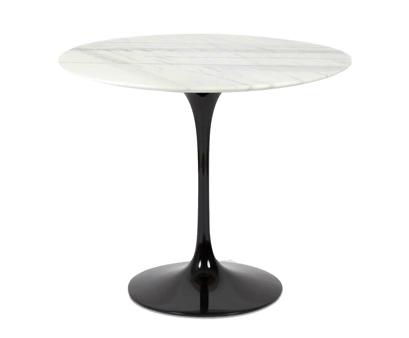 Mesa Saarinen Redonda Espirito Santo Base Preta image number 0