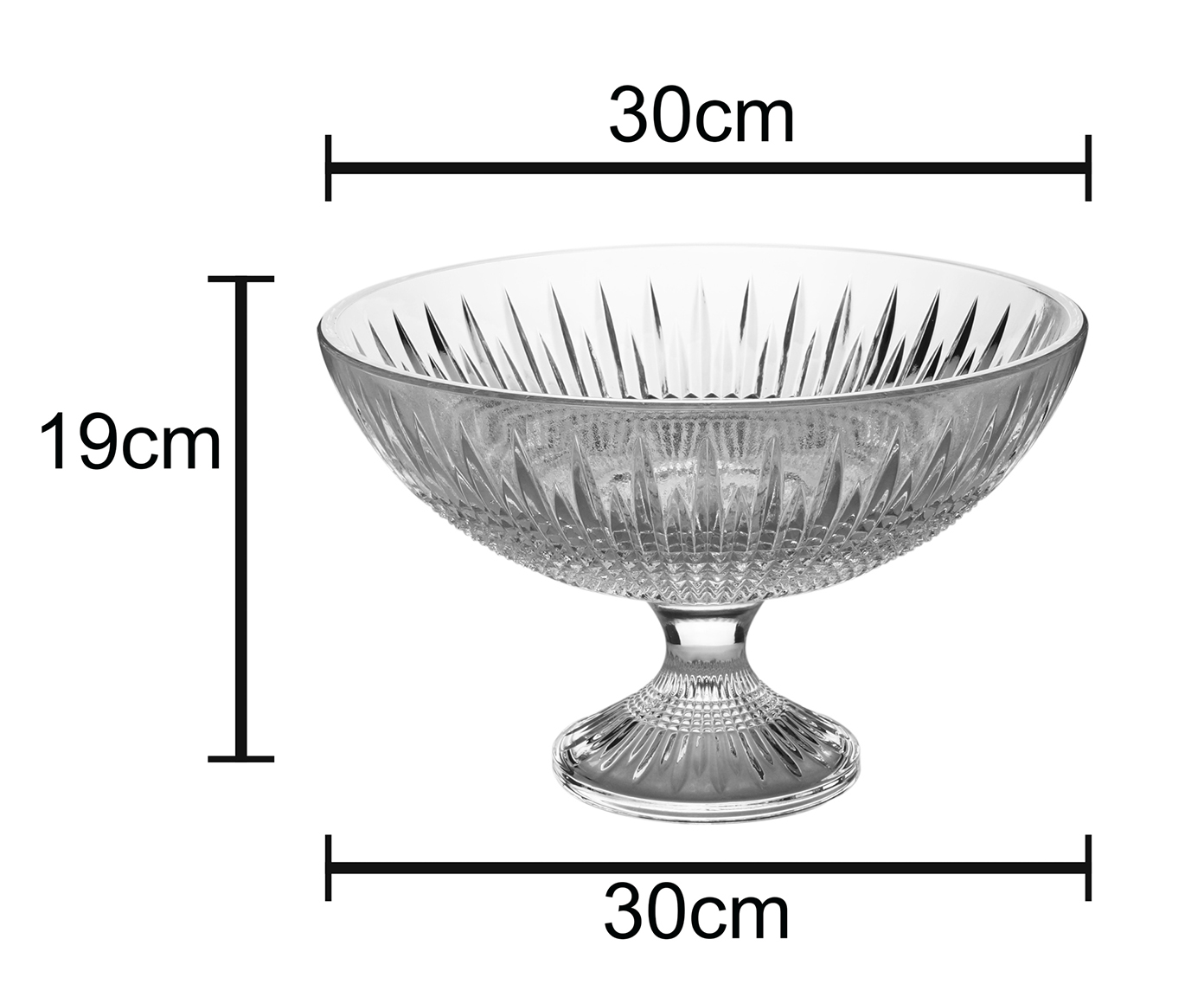Centro de Mesa em Cristal Queen image number 2