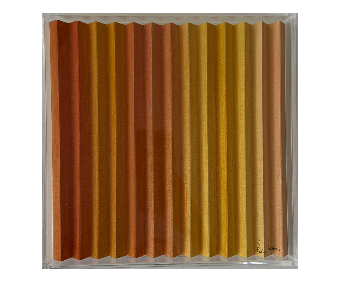 Quadro Degrad&ecirc; Laranja B image number 0
