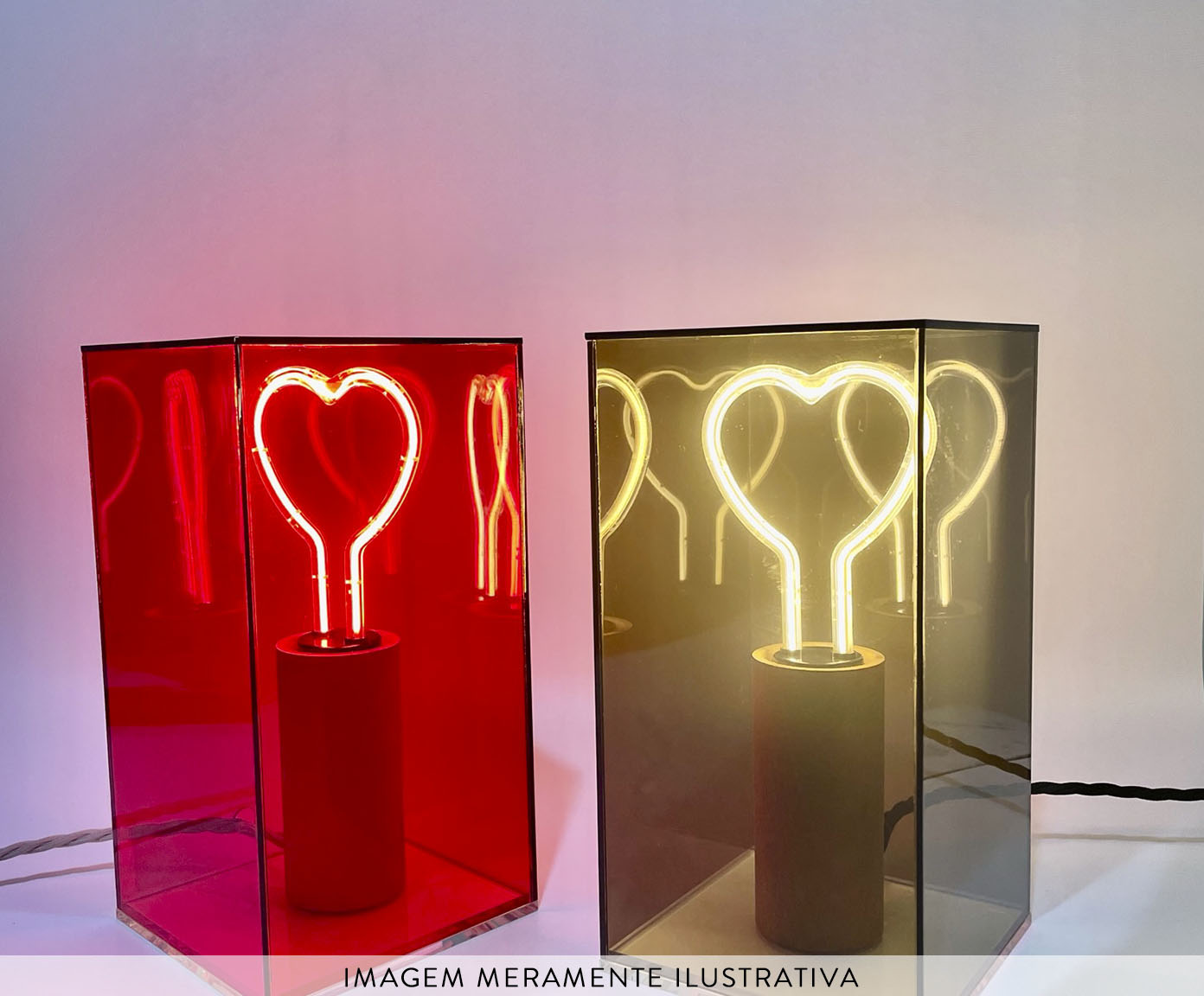 Lumin&aacute;ria Cora&ccedil;&atilde;o Neon - image 1