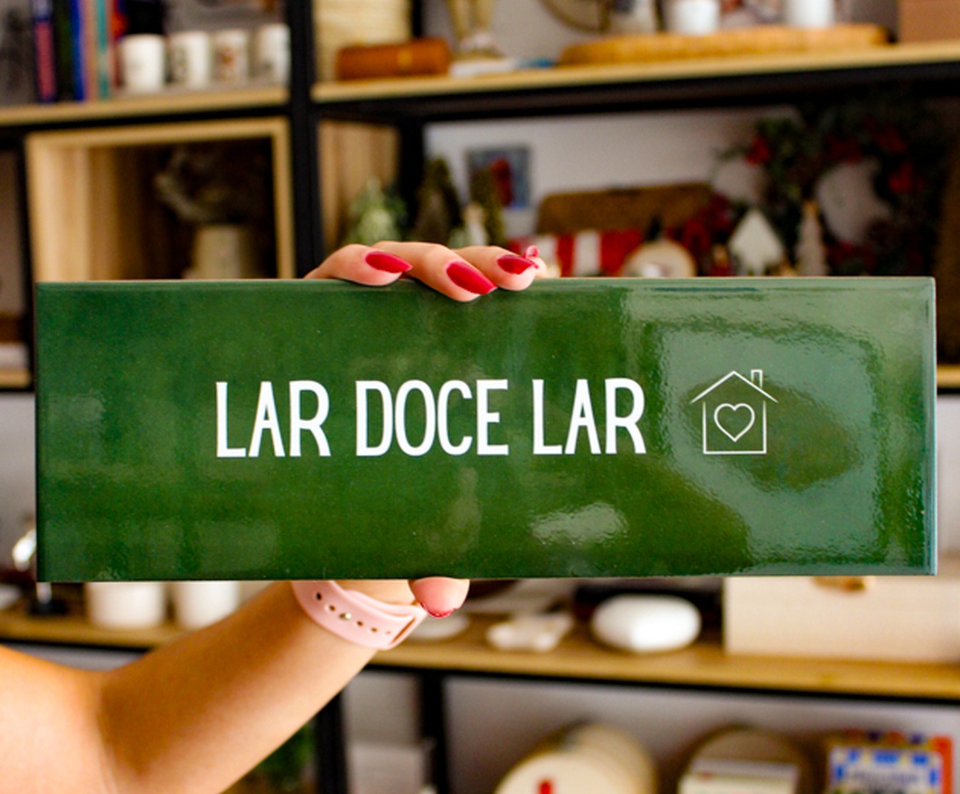 Azulejo Decorativo "Lar Doce Lar" image number 3