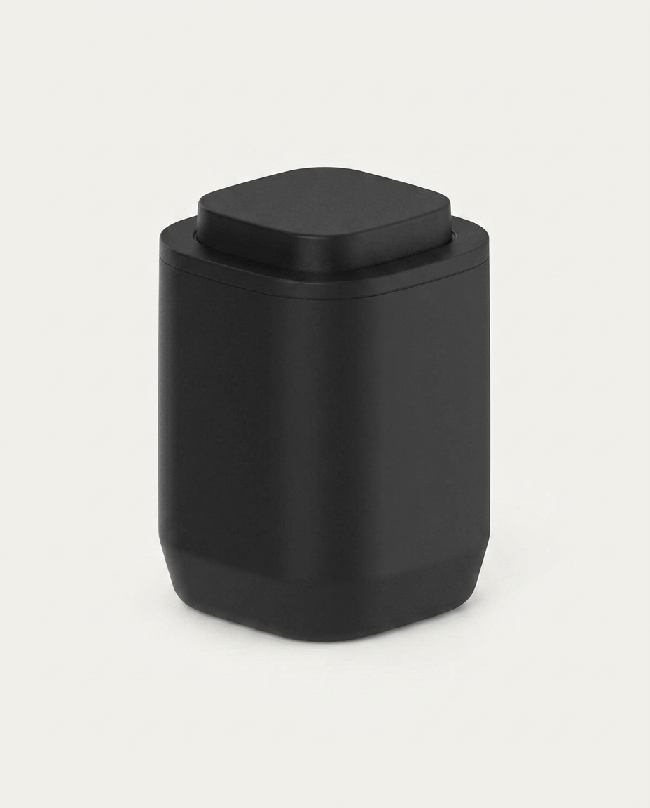 Porta Algod&atilde;o Aura Preto - image 0
