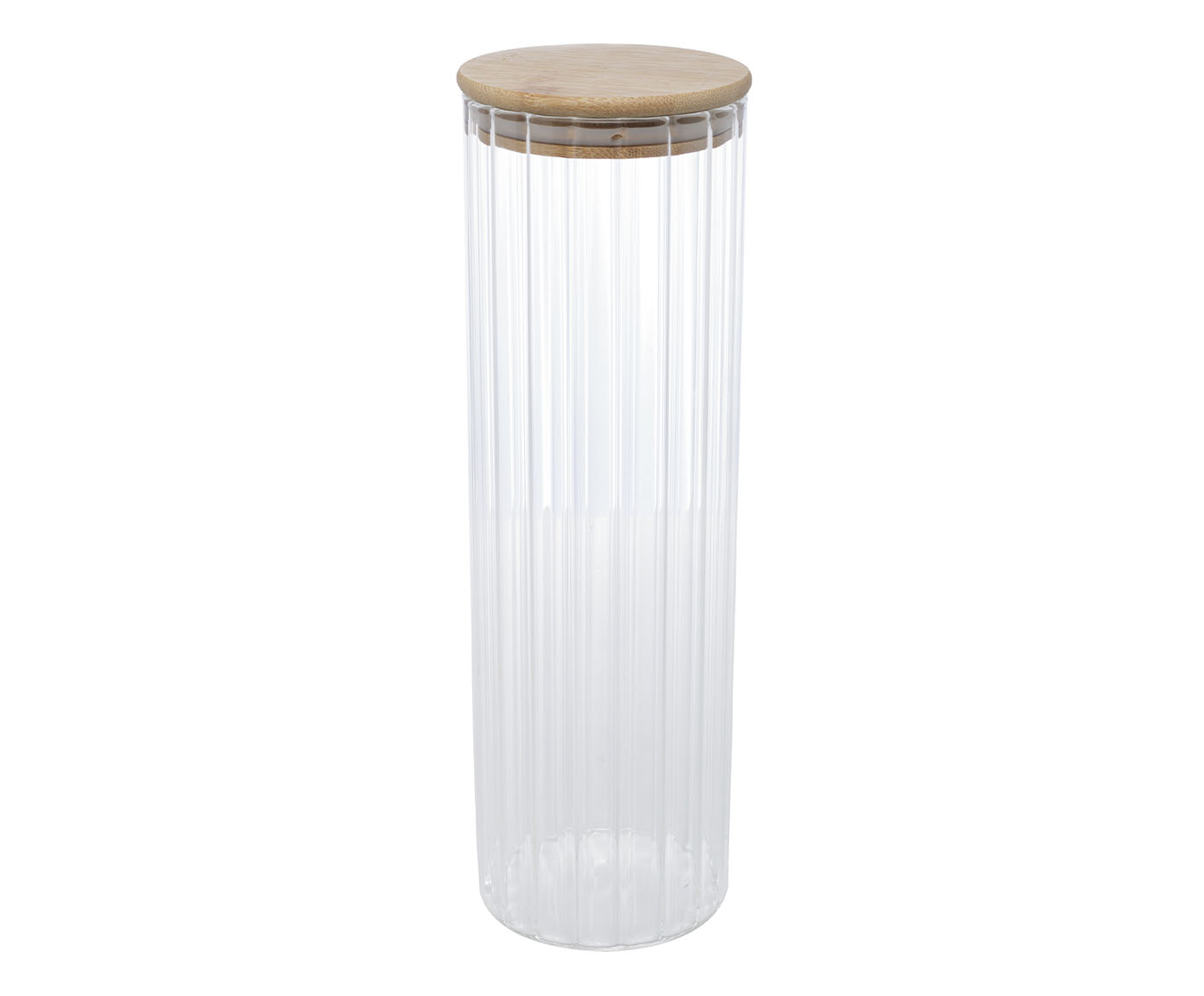 Porta-Mantimento com Tampa de Bambu - image 1