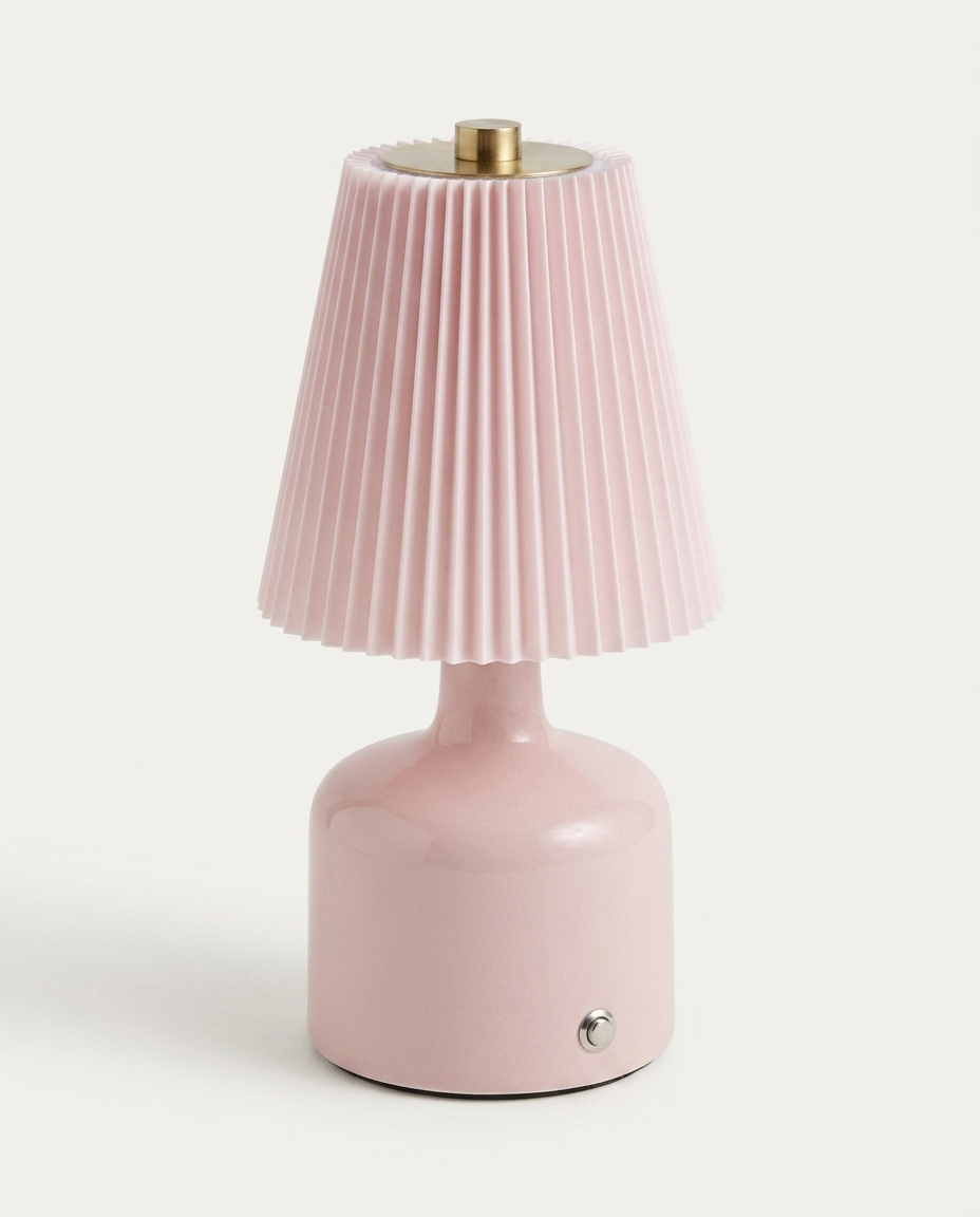 Lumin&aacute;ria de Mesa Tinny Rosa - image 1