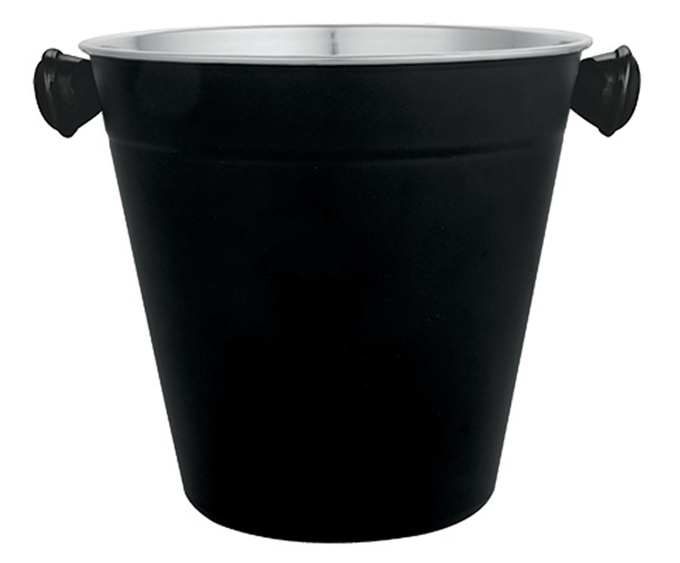 Balde para Gelo em Inox M&aacute;rtir Preto - image 0