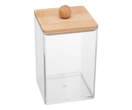 Organizador com Tampa My Box Transparente image number 1