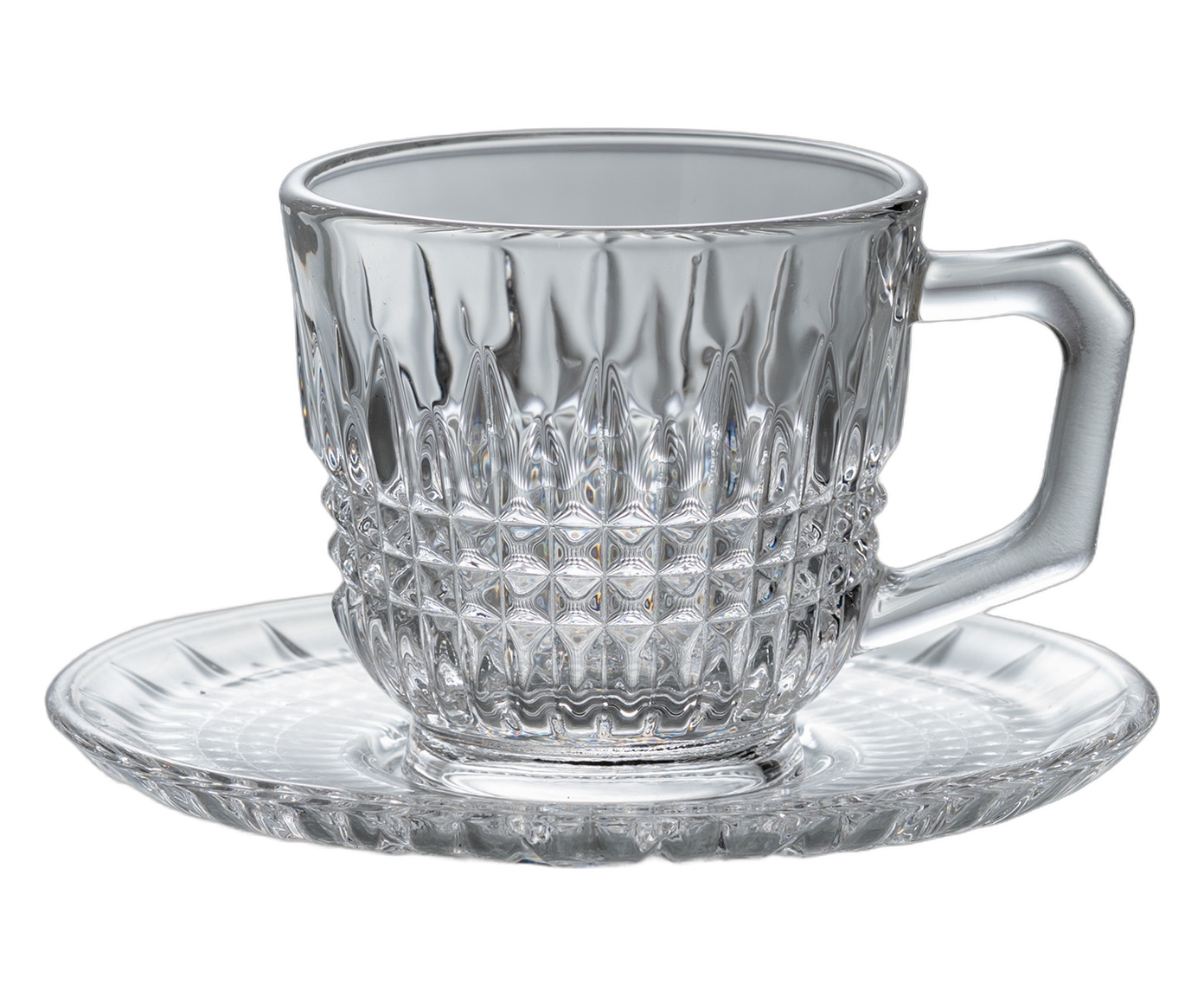 Jogo de X&iacute;caras para caf&eacute; Spire em cristal ecol&oacute;gico - image 0