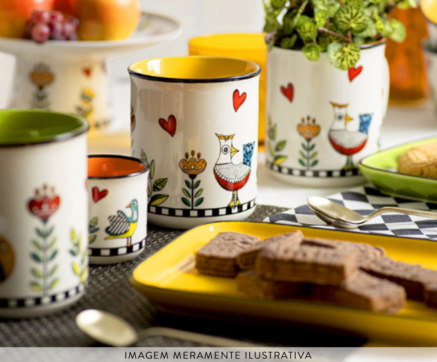 Mug Cocorico Amarelo - image 1