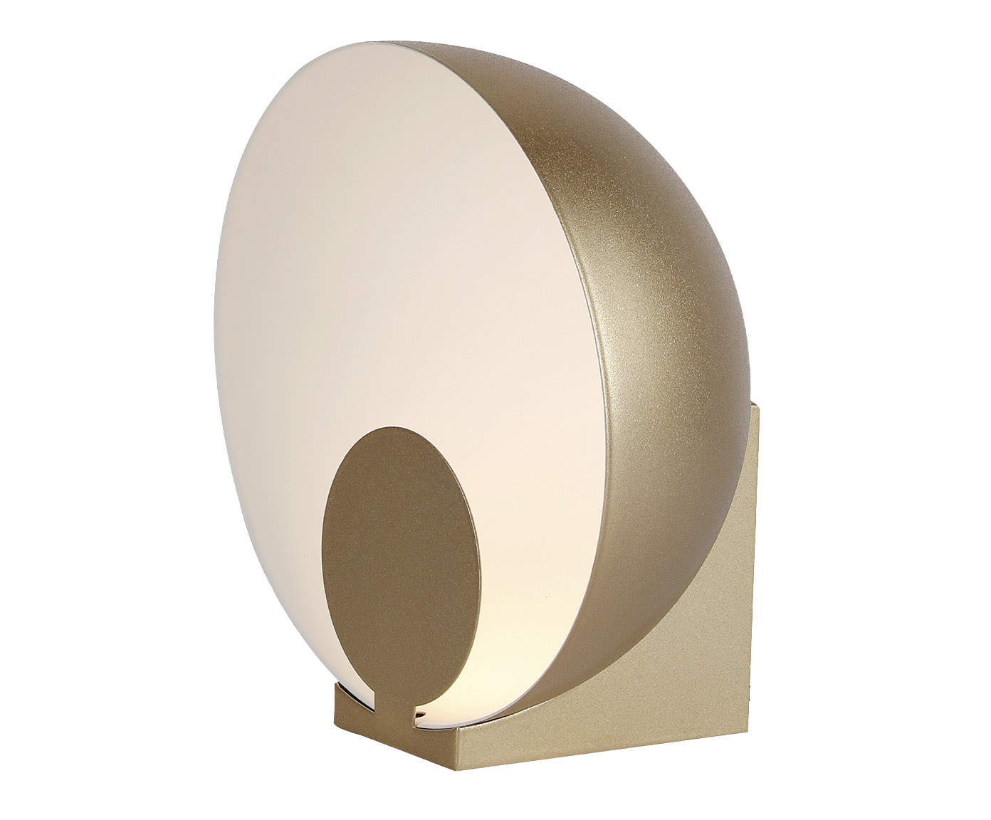 Abajur Gong Dourado Bivolt image number 0