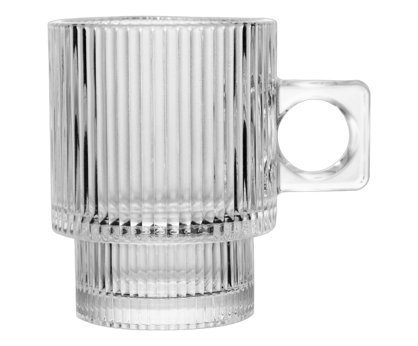 Jogo de Canecas em Cristal Ecol&oacute;gico Lines image number 0
