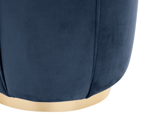 Puff Luna com Base Dourada em image number 3