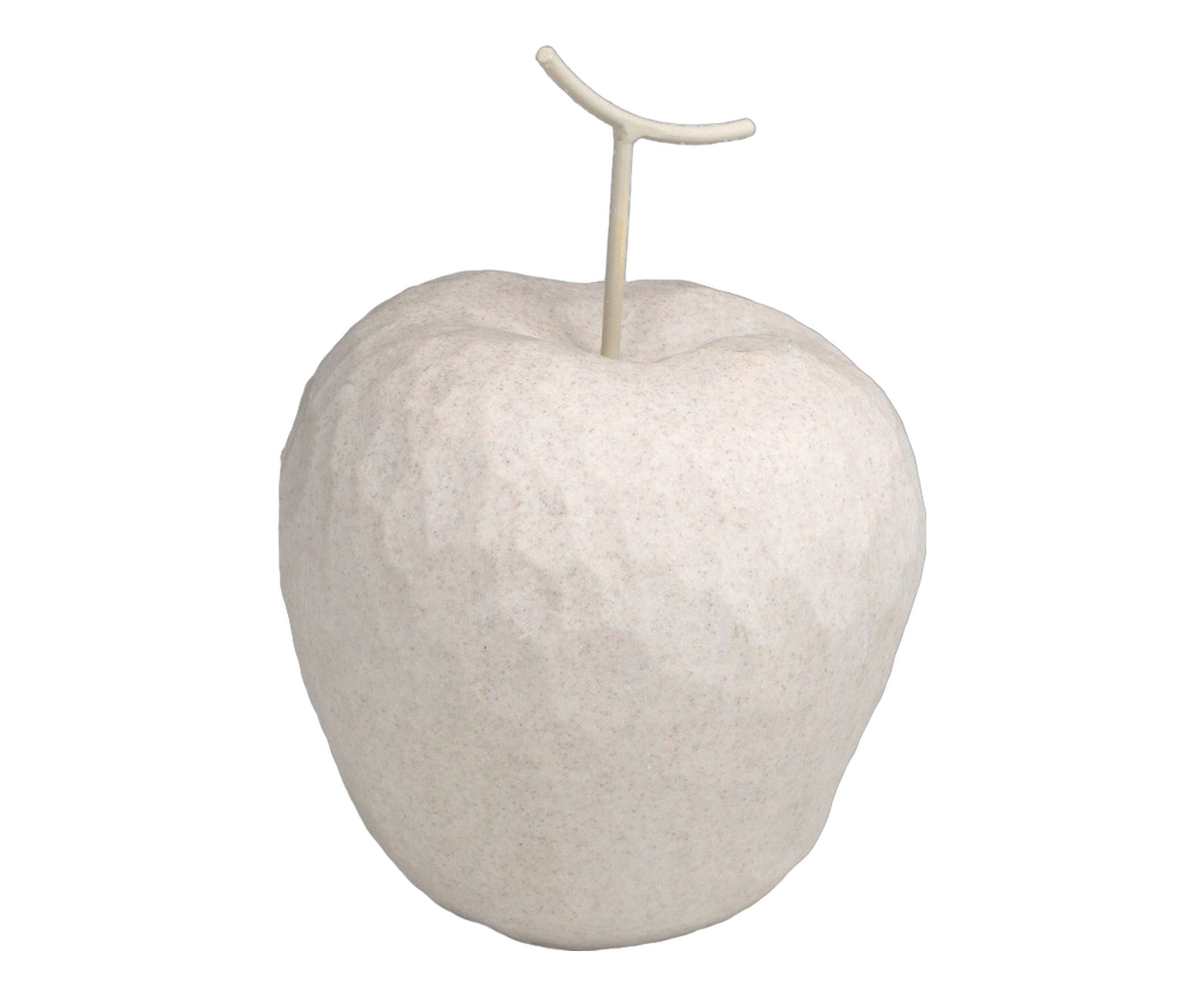 Ma&ccedil;a Decorativa Frutiva Branco e Dourado - image 0