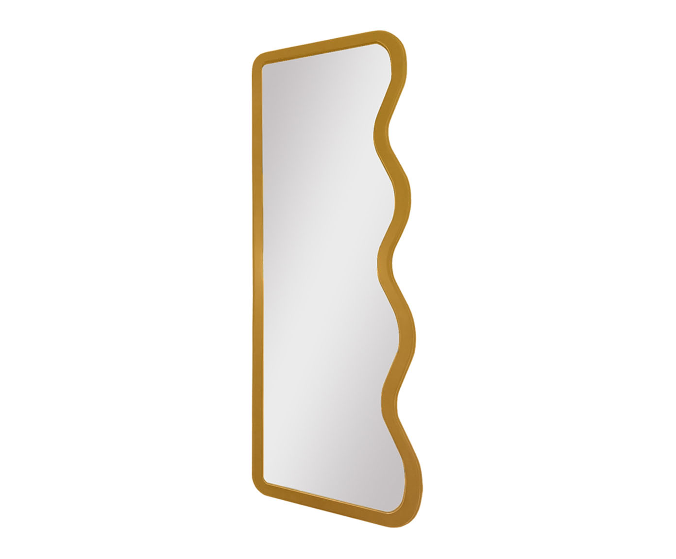 Espelho de Ch&atilde;o Wave Org&acirc;nico Dourado image number 1