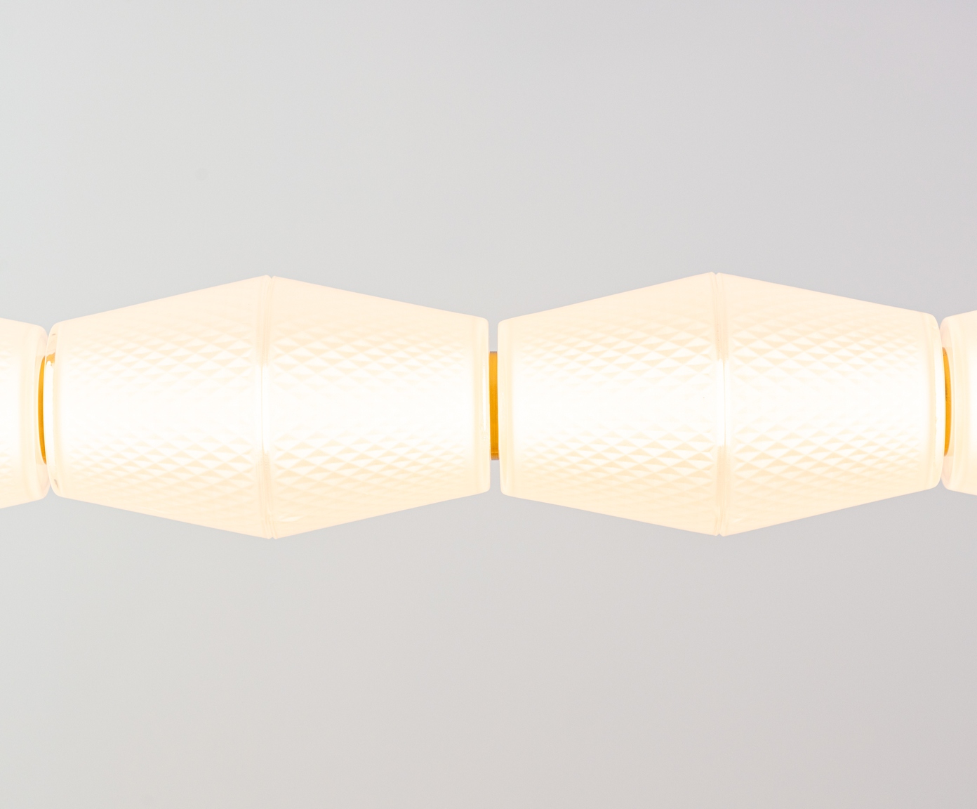 Pendente Artro Transparente e Dourado image number 1