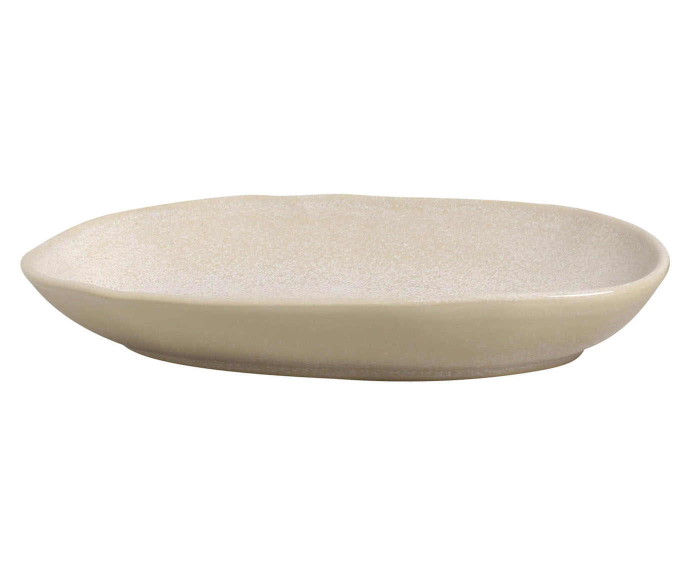Jogo de Travessas Oval Funda Org&acirc;nico Latte Cru - image 1