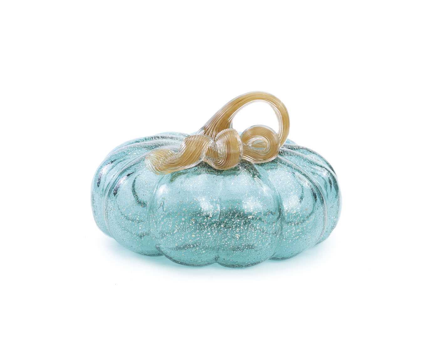 Adorno de Ab&oacute;bora Tiffany II Azul e Dourado - image 1