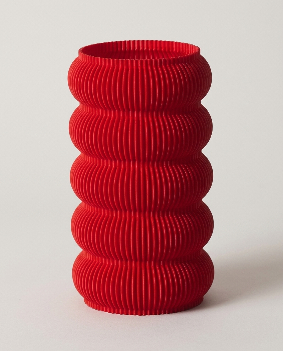 Vaso Argolas Vermelho - image 1