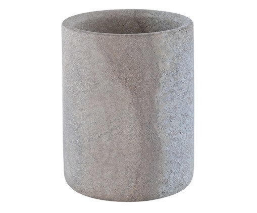 Vaso Porta-Utens&iacute;lios em Pedra Sab&atilde;o Uberaba - image 0