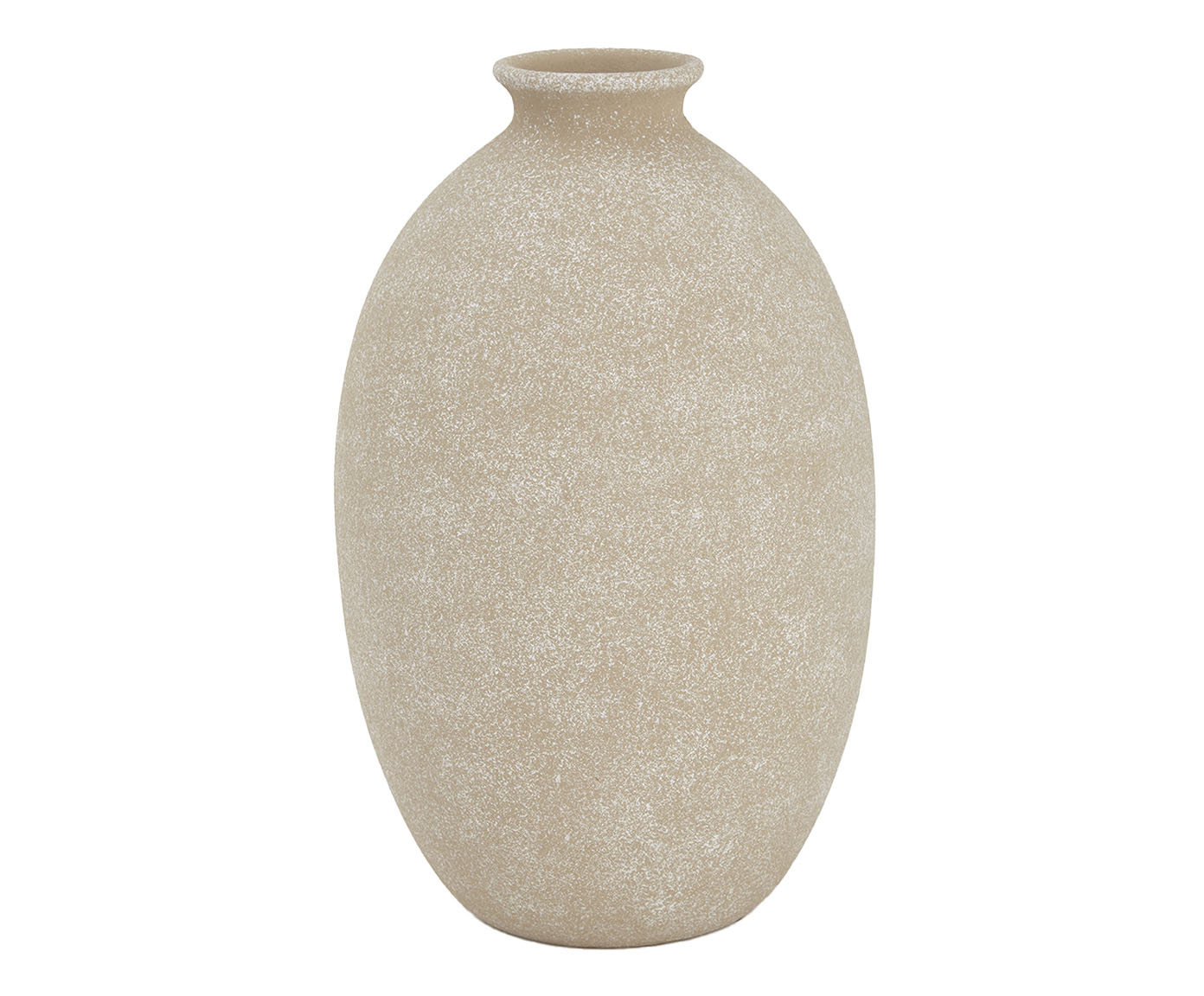 Vaso em Terracota Maior Pag&atilde;o Bege image number 0